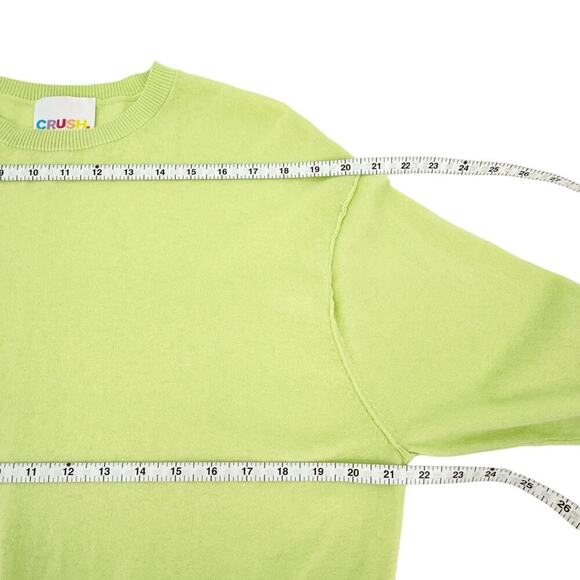 CRUSH Cashmere Crew Neck Sweater S - Picture 8 of 10